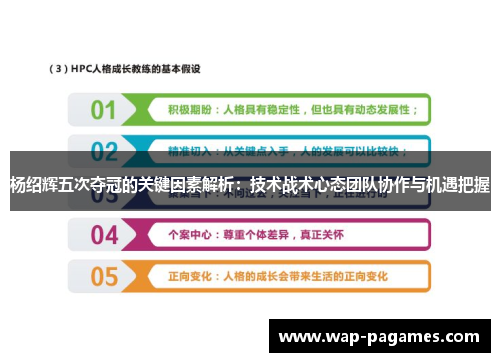 杨绍辉五次夺冠的关键因素解析：技术战术心态团队协作与机遇把握