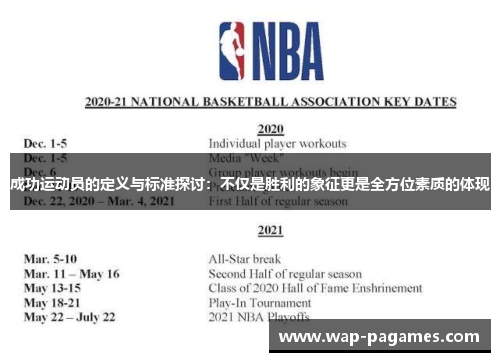 成功运动员的定义与标准探讨：不仅是胜利的象征更是全方位素质的体现