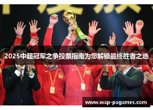 2025中超冠军之争投票指南为您解锁最终胜者之选