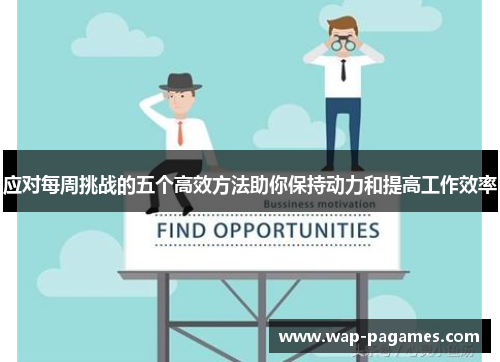 应对每周挑战的五个高效方法助你保持动力和提高工作效率 应对每周挑战的五个高效方法助你保持动力和提高工作效率